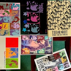 Taylor Swift Eras Tour VIP Package - 4  Posters with original envelope and box.